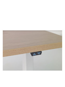 Matrix Sit-stand desk 120x80 cm. oak / black