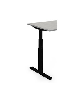 Matrix Sit-stand desk 120x80 cm. oak / black