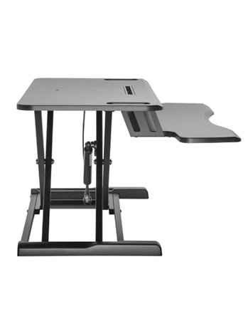 Sit-stand Updesk Cross suitable for two monitors